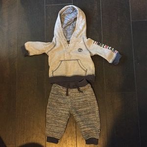 Baby boy timberland sweatsuit